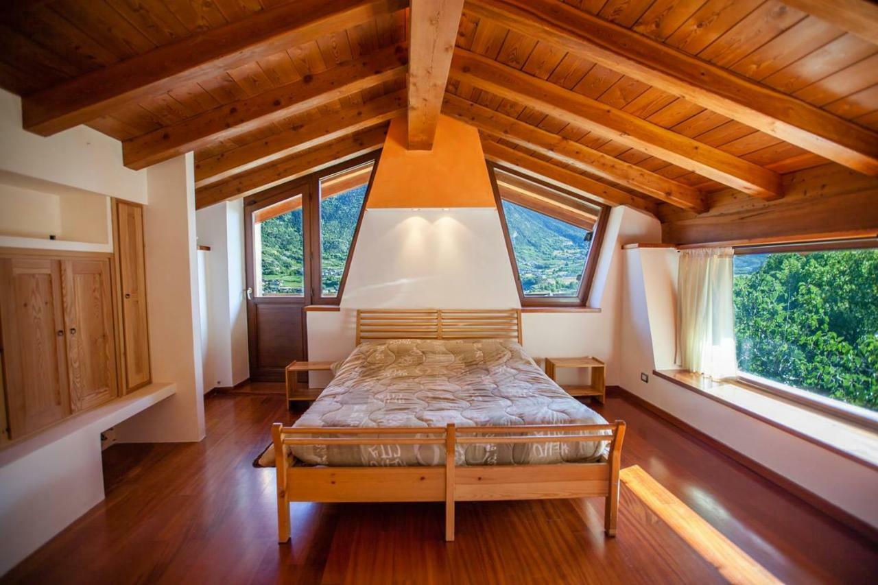 アオスタCasa Panoramicaアパートメント エクステリア 写真
